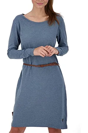 alife kickin And Kickin Damen ElliAK Long Kleid, , S