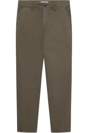 Pepe Jeans Jungen-Theodore-Hose, Grün (Militärgrün), 10 Jahre