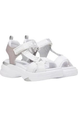 Replay Mädchen Sandalen mit Riemen, Schwarz (Black 003), 36