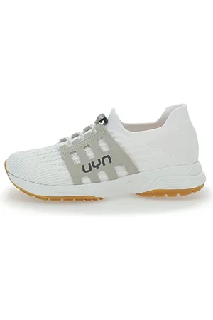UYN Damen HARU Sneaker, Perlgrau/Schwarz, 35 EU