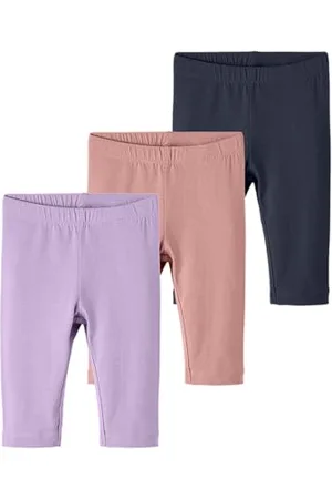 NAME IT Nmfvivian 3P Solid Capri Legging J1