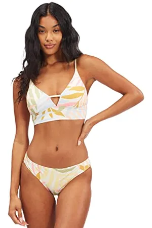 Billabong Damen Classic V Neck Bikini Top Klassisches Cami-Bikinioberteil mit V-Ausschnitt, , Large