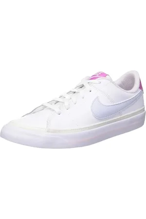 Nike Court Legacy Sneaker, White Football Grey Cosmic Fuchsia, 27.5 EU