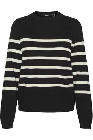 VERO MODA Vmsaba Plain Ls O-Neck Pullover Ga Noos