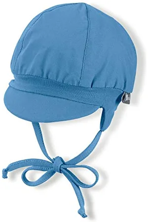 Sterntaler Ballonmütze für Jungen mit Bindebändern und Ohrenklappen, Alter: 6-9 Monate, Größe: 45