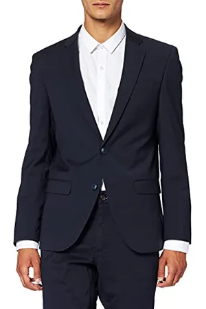 Bugatti Herren Slim Fit Anzugjacke 794400-99770, Einfarbig, Gr. 25 (56)