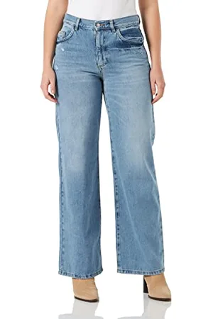 Sisley Damen Trousers 4uuale01z Jeans, , 32 EU