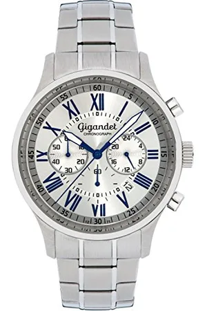 Gigandet Vernissage Herrenuhr Chronograph Quarz Analog mit Edelstahlarmband G47-005