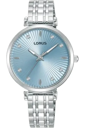 Lorus Damen Analog Quarz Uhr mit Edelstahl Armband RG257XX9
