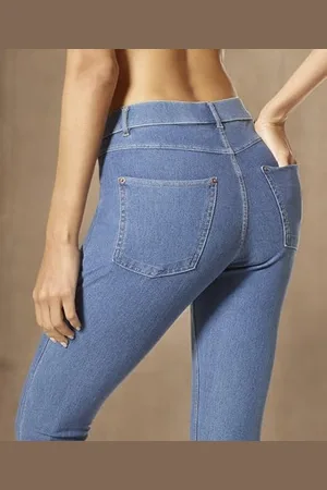HUE Damen Essential Denim Leggings, , 1X