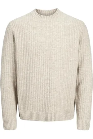 JACK & JONES JACK&JONES Herren Jprcchowell Knit Crew Neck Strickpullover, /Detail:Melange, Large