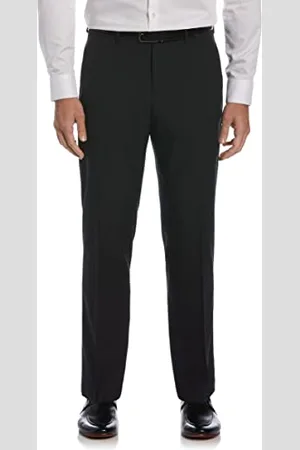 Perry Ellis Herren Modern Fit Performance Klassische Hose, kariert, 33W / 30L
