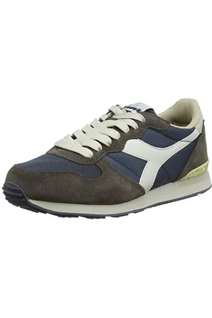 Diadora Unisex-Erwachsene Camaro Pumps, Mehrfarbig (Blu Insegna/Grigio Pellicano), 36.5 EU