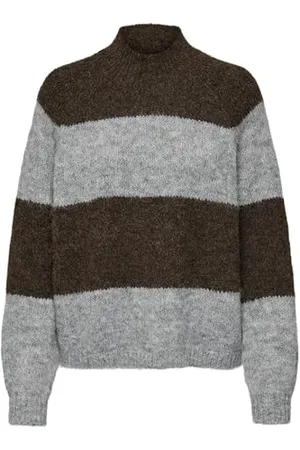 JACQUELINE DE YONG Jdyzoeylife L/S O-N Ra Pullover KNT Noos