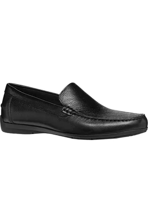 Geox Herren U SIRON A Moccasin, Black, 44 EU