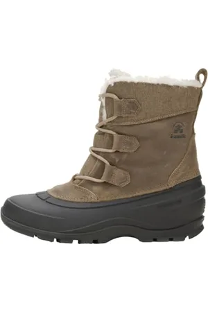Kamik Damen Snowgem Lo Winterstiefel, Braun , 42 EU