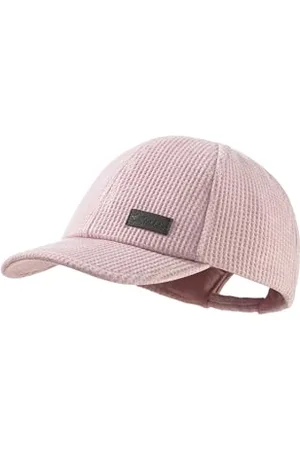Sterntaler Baseball -Cap Waffelpique - Basecap Mädchen - UV -Schutz 30 für optimalen Schutz an heißen Sommertagen - Schildkappe für Babys mit UV -Schutz - Basecap für Babys - graublau, 45
