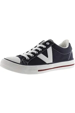 victoria Unisex Low-Top Tribu Canvas & Kontrast-Logo & Gummi-Zehe 1065164 für Erwachsene 45