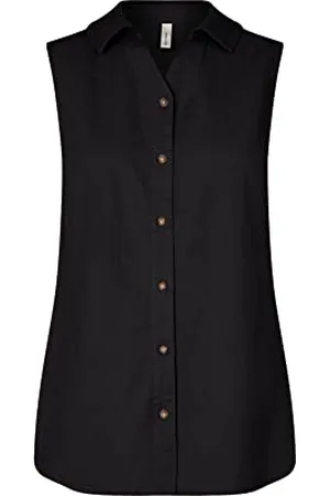 soyaconcept Damen Sc-ina 9 Bluse, 9999 Schwarz, M
