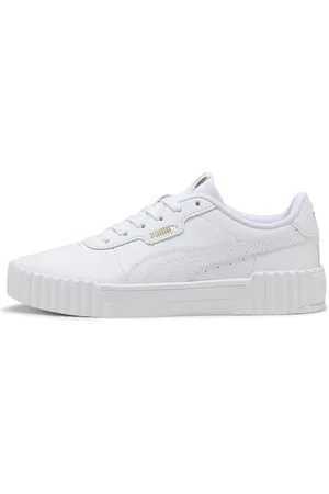 PUMA Damen Carina 3.0 Sneaker, White Gold, 37 EU
