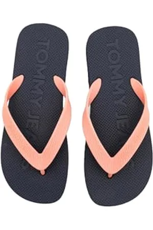 Tommy Hilfiger Damen Flip Flops Logo Zehentrenner, (Tickled Pink), 36