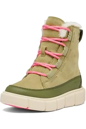 sorel Little Explorer III Wasserdichte Unisex Schnürstiefel für Kinder