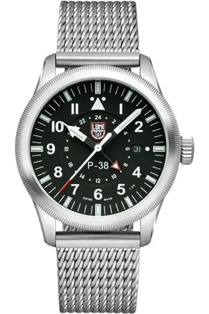 Luminox Herren Analog Schweizer Quarzwerk Uhr mit Edelstahl Armband XA.9522