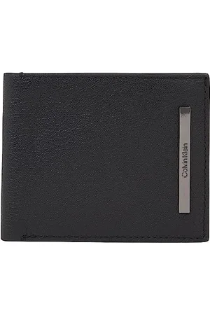 Calvin Klein Herren Portemonnaie Modern Bar Bifold Leder, , Onesize