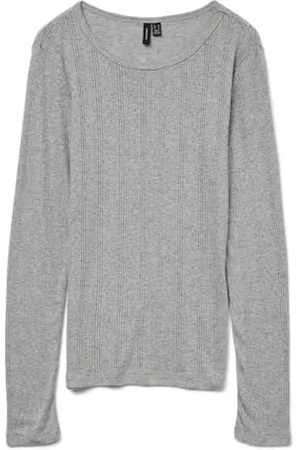 VERO MODA Damen Vmlisa Ls Top JRS Noos Langarmshirt, , XXL