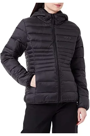 Fila Damen SQUILLE Hooded Lightweight Jacket Jacke, Black, XS