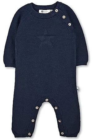 Sterntaler Baby - Mädchen Gots Strick-einteiler Stern GOTS Strick-Einteiler Stern, , 56
