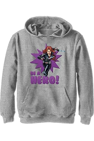 Marvel Jungen Klassisch Sei ein Held Hoodie, , S