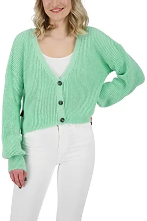 alife kickin ALIFE and Kickin KrissyAK Knit Cardigan – Damen Strickjacke Kurz – Stylisch & Bequem für Alltag & Freizeit – Perfekt für Übergangszeiten XXL