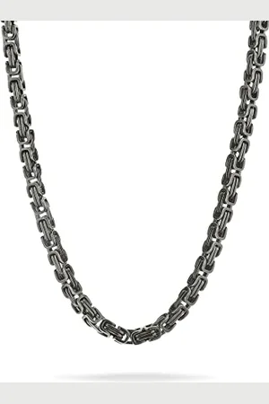 Fynch-Hatton Halskette FHJ-0023-N-55 Edelstahl Antik