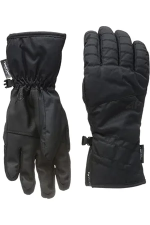 4F Damen SKI Gloves RED003 Jeans, Black, M