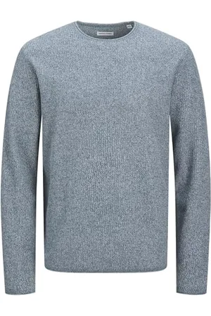 JACK & JONES Male Strickpullover Einfarbig Strickpullover