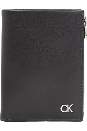 Calvin Klein METAL CK TRIFOLD 6CC W/DETACH C Geldbörsen Herren, , OS
