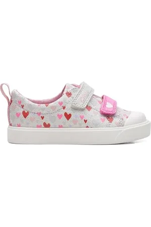 Clarks Jungen Mädchen City Bright T. Sneaker, , 20.5 EU Weit