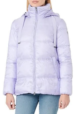Bugatti Damen Steppjacke sportiv mit abnehmbarer Kapuze