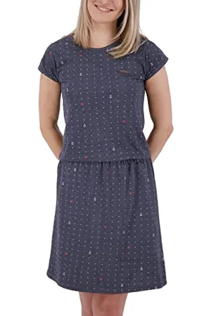 alife kickin ALIFE and Kickin ShannaAK B Shirt Dress – Damen Jerseykleid Kurz – Bequem & Lässig für Alltag & Freizeit – Leichtes Sommerkleid für warme Tage S