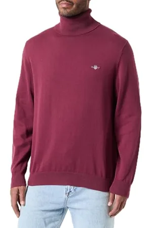 GANT Herren Classic Cotton ROLLERNECK Pullover, , M