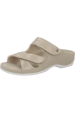 Berkemann Damen Janna Hausschuh, beige/Shiny, 40 EU