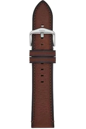 Fossil Uhrenband für Herren 22 mm LiteHide-Leder braun, S221498