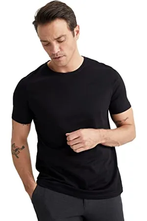 DeFacto Herren T5014az T-Shirt, , XS EU