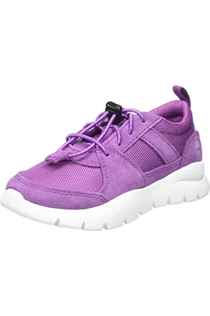 Timberland Jungen Unisex Kinder Boroughs Project L/F Ox (Toddler) Sneaker Low Top, Medium Purple Suede, 25 EU