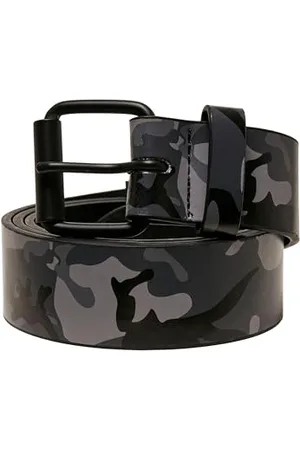 Urban classics Unisex Synthetic Leather Camo Belt Gürtel, , S/M