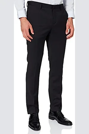 SELECTED Herren SLHSLIM-MYLOBILL BLACK TRS B NOOS Anzughose, , W42(Herstellergröße: 58)