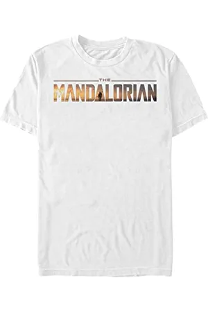 STAR WARS Unisex Mandalorian Logo Organic Short Sleeve T-Shirt, , S