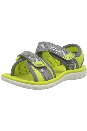 Clarks Surfing Tide T Sandale, Yellow, 27 EU