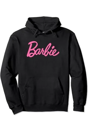 Barbie Classic Rosafarbenes Logo Pullover Hoodie